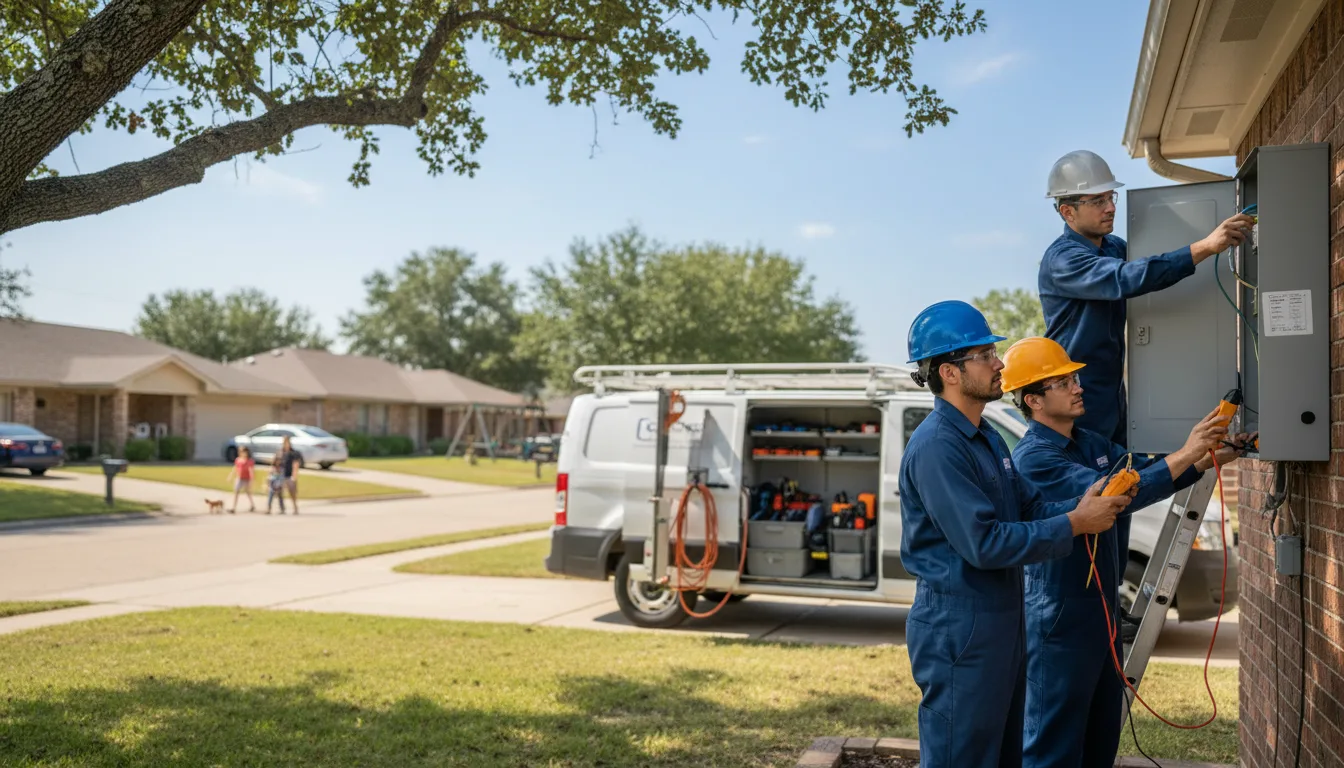 Certified electrician providing emergency electrical services in Medon, TN